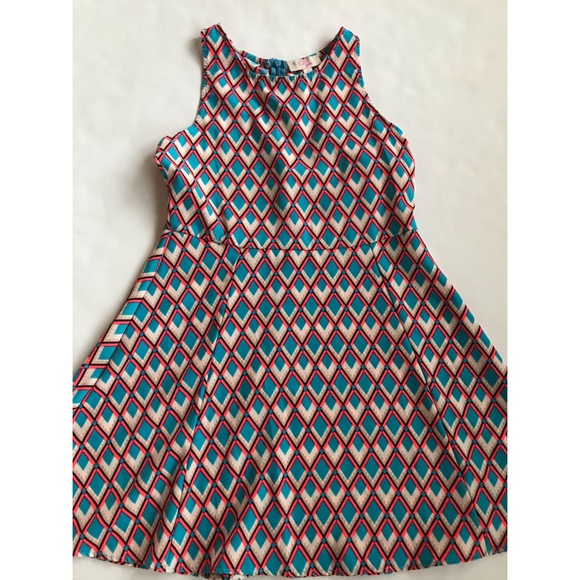 GB Girls Multicolored Sleeveless Dress Size Medium - Picture 3 of 7